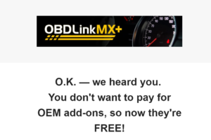 image of obdlink mx plus enhanced add ons are free